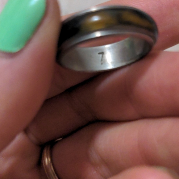 Space glitter spinner ring - Picture 3 of 3